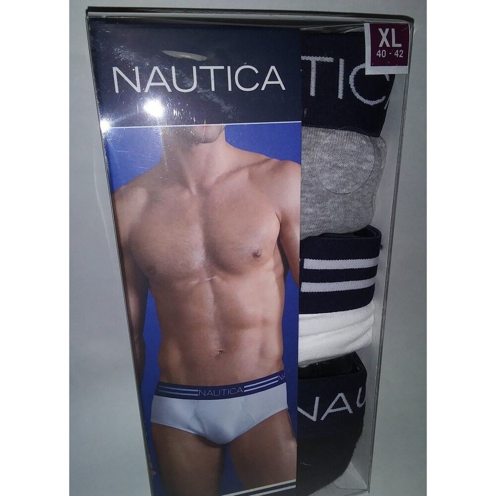 NIB Nautica Briefs Underwear Size XL (40-42)